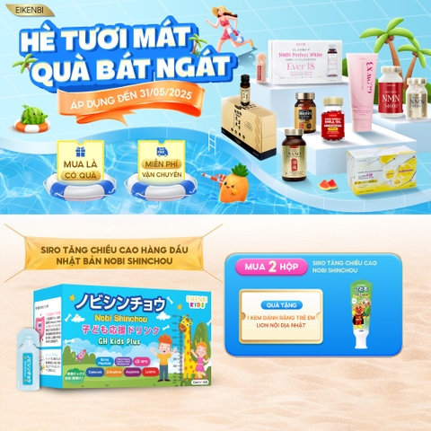 Siro Tăng Chiều Cao Trẻ Em Nobi Shinchou Nhật Bản (Hộp 15 ống 10ml)