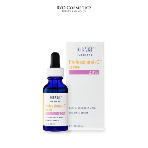 Serum Vitamin C 20% chống oxy hóa, làm sáng đều màu da - Obagi Professional C Serum 20%