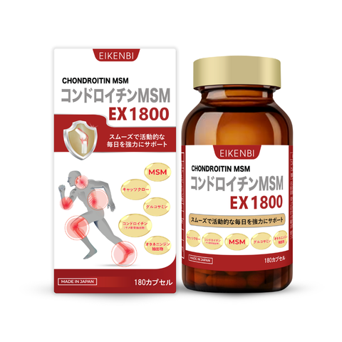 Viên Uống Bổ Xương Khớp Sụn Cá Mập Cao Cấp Chondroitin MSM EX1800 [180 viên]