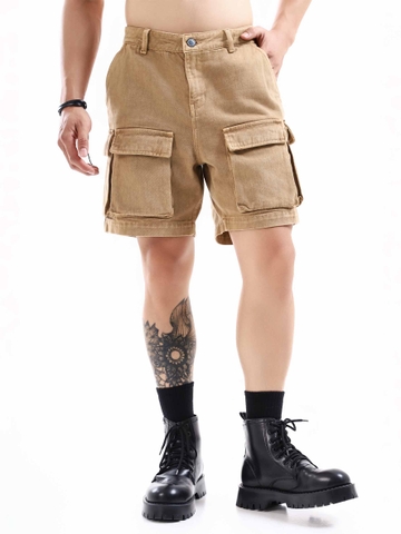 Quần Shorts Kaki Relaxed Multi