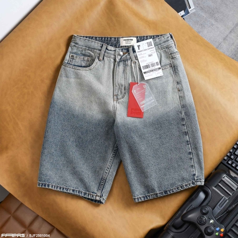 Short Jean Fapas Straight Fit Author