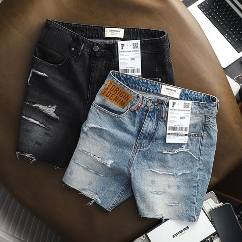 Quần Shorts Jean Relaxed Tigro