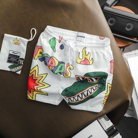 Quần Shorts Biển Relaxed Dino