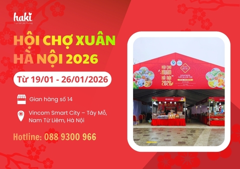 HAKI TẠI HỘI CHỢ XUÂN HÀ NỘI 2026