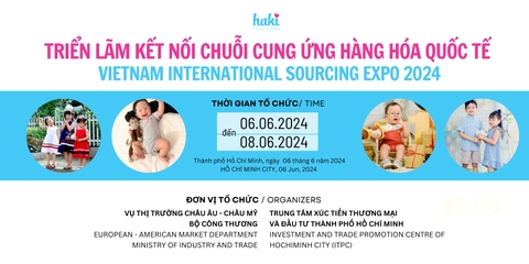 HAKI tham gia Triển lãm “Kết nối chuỗi cung ứng hàng hóa quốc tế - Việt Nam International Sourcing 2024”