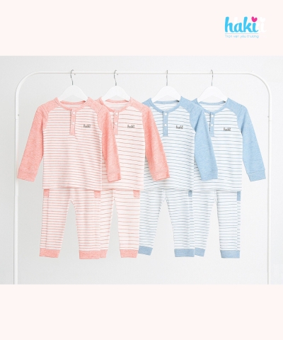 Bộ dài tay cổ trụ can đáp vai BB027