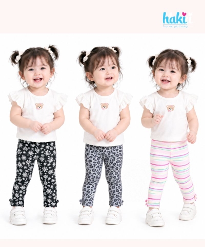 Quần legging bé gái