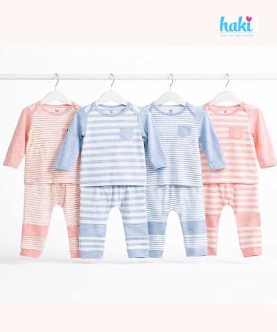 Bộ dài tay vai chồm túi ngực BB026