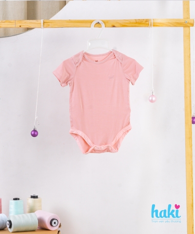 Bodysuits chip cộc tay vải tre cao cấp BB006