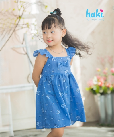 Váy hai dây cánh tiên HK481