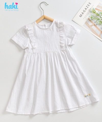 Mua Váy trẻ em, đầm bé gái 2 dây thiết kế cao cấp 3 màu size từ 0-8 tuổi -  Vàng - Size 9 (25-26kg) tại ShopMiNaKids | Tiki