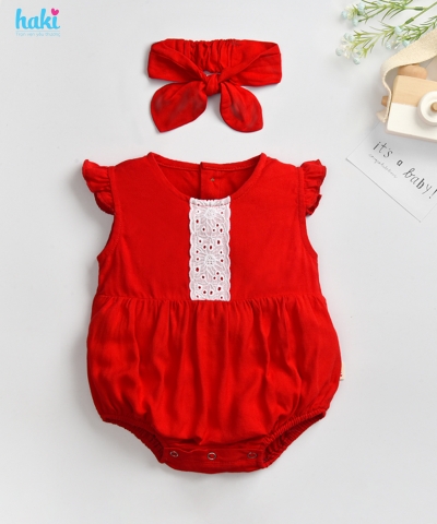 Bộ body tay cánh tiên phối ren HK505