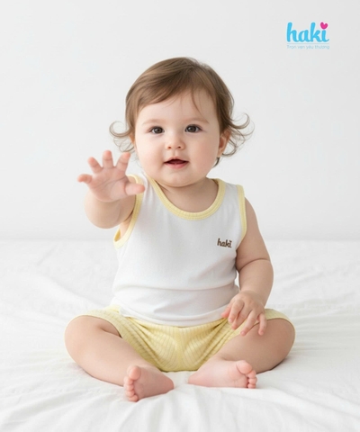 Bộ sát nách phối màu xẻ sườn BM012