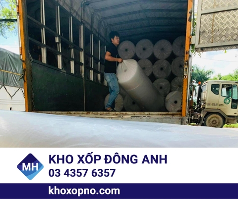 Mua cuộn xốp hơi bọc hàng - xốp nổ, xốp khí giá tốt nhất tại Đông Anh