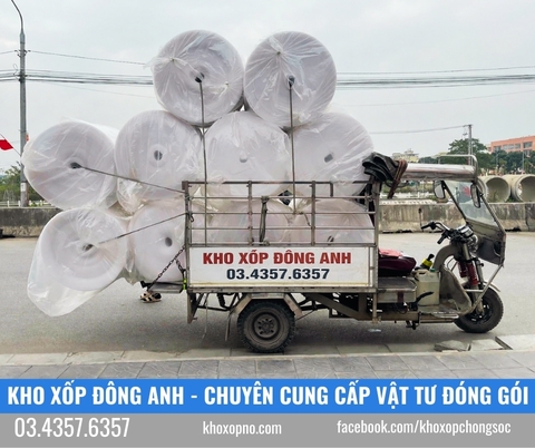 BẢO VỆ HÀNG HÓA TỐI ƯU - GIAO HÀNG NHANH CHÓNG TẠI KHO XỐP ĐÔNG ANH!