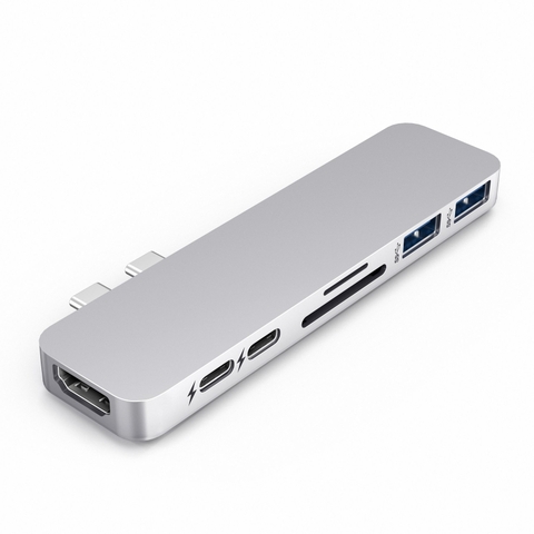 CỔNG CHUYỂN HYPERDRIVE DUO 7-IN-2 USB-C HUB FOR MACBOOK PRO 13″15″/MACBOOK 16″/MACBOOK AIR 13 2018/2019 – HD28C