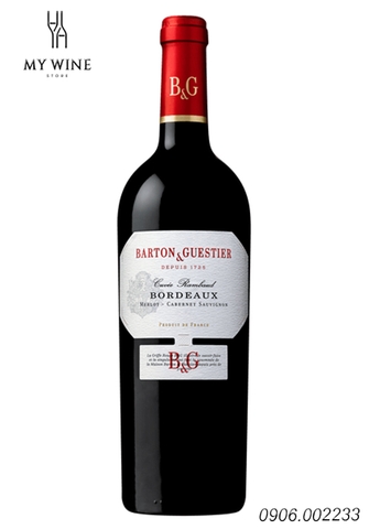 Rượu Vang Pháp B&G Cuvee Rambaud BorDeaux