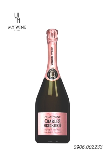 Rượu vang Pháp Champagne Charles Heidsieck Rose Reserve 12%