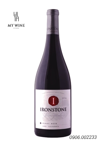 Rượu Vang Mỹ IRONSTONE Pinot Noir 13.5%