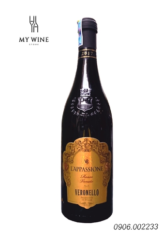 Rượu Vang Ý  L'appassione Rosso Veneto Veronello 13.5%