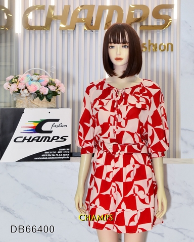 BỘ BAY LỤA ĐỎ +DN 66400