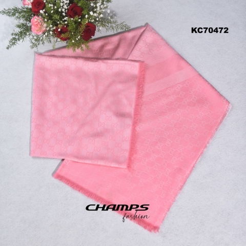 KHĂN CHOÀNG GUCCI DẠ HỒNG 70472