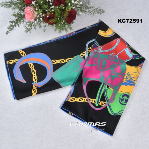 KHĂN CHOÀNG GUCCI ĐEN 72591