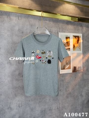 ÁO THUN XÁM 100477