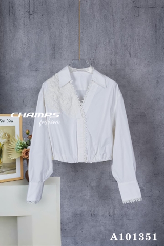 ÁO SƠ MI LỬNG REN 101351