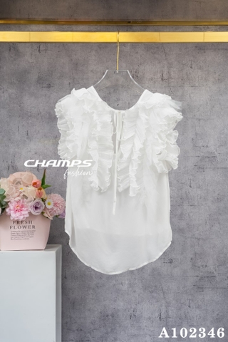 ÁO TƠ VAI BEO TRẮNG 102346