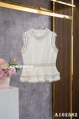 ÁO TRẮNG LV BÈO 102582