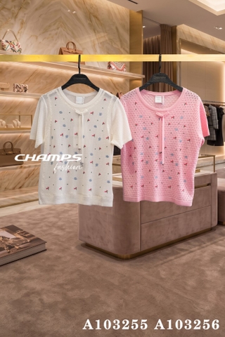 ÁO LEN DIOR HỒNG 103256