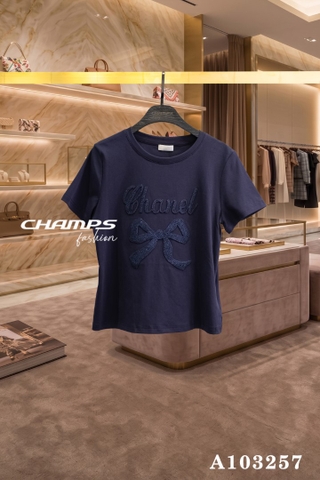 ÁO THUN XANH ĐEN CHANEL 103257
