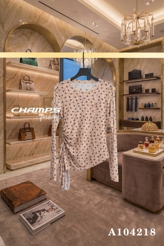 ÁO LƯỚI TIM NÂU ,TRẮNG 104218