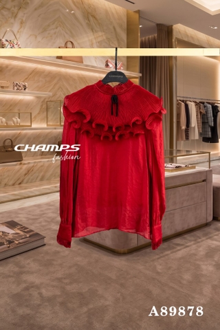 ÁO CCIGUNI TƠ ĐỎ CHOÀNG BÈO 89878