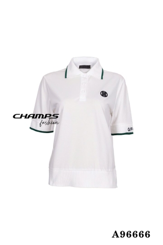 ÁO THUN TRẮNG VIỀN PIKER 96666