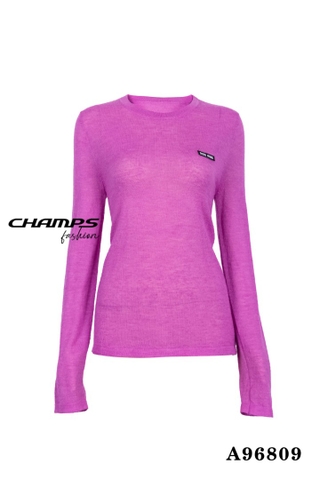 ÁO LEN TÍM TAY DÀI MIUMIU TAY DÀI 96809