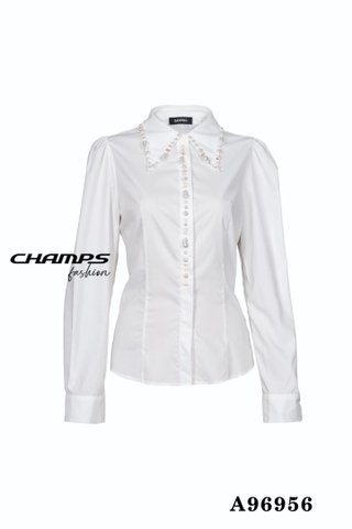 ÁO SƠ MI TRẮNG HẠT BẸT 96956