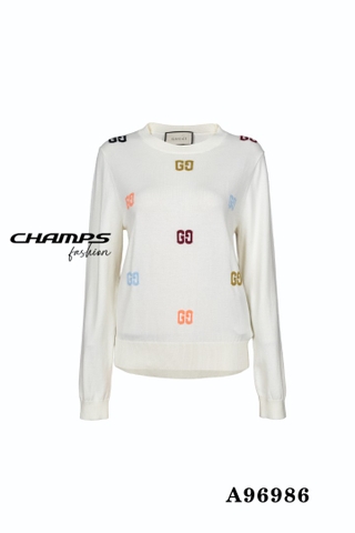 ÁO LEN GUCCI TRẮNG 96986