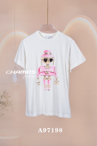 ÁO THUN TRẮNG CHANEL 97198