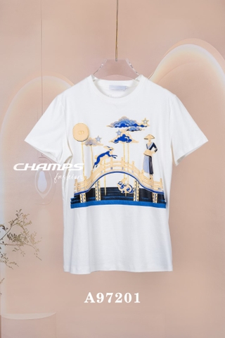 ÁO THUN TRẮNG DIOR 97201