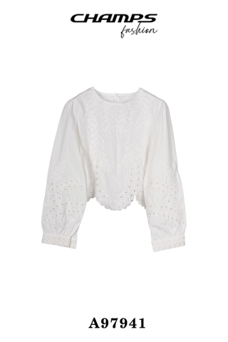 ÁO XÔ TRẮNG THÊU 97941