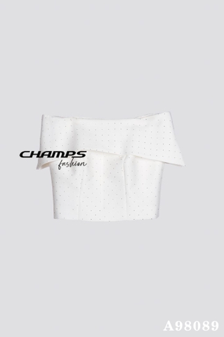 ÁO TRẮNG VAI TRỄ 98089