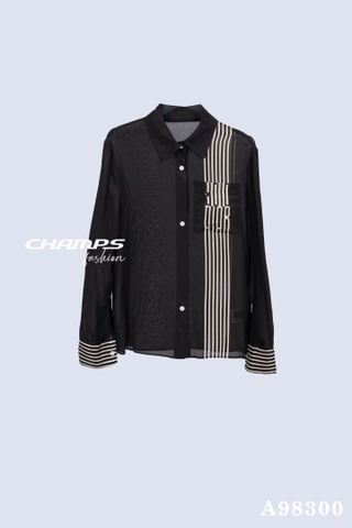 ÁO SƠ MI ĐEN DIOR 98300