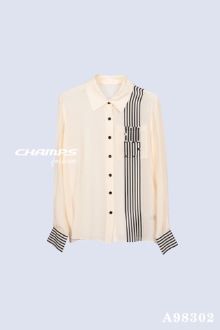 ÁO SƠ MI TRẮNG DIOR 98302