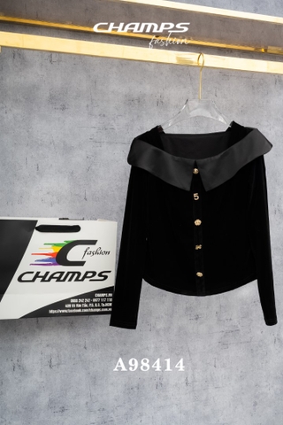 ÁO NHUNG ĐEN 98414