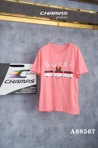 ÁO THUN HỒNG GUCC 98567