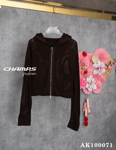 ÁO KHOÁC LEN NÂU 100053