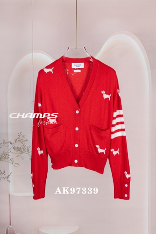 ÁO KHOÁC LEN ĐỎ THOMROW 97339