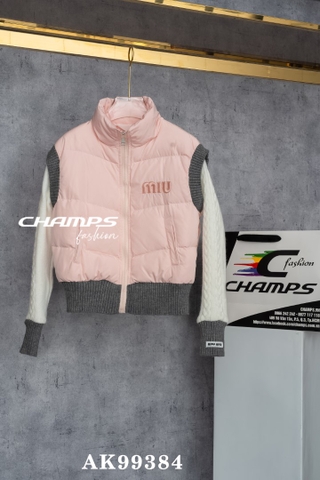 ÁO KHOÁC MIUMIU HÔNG 99384